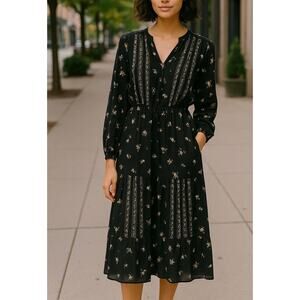 Dolan Santos Dress Black Dolman Size XS